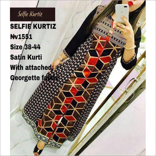 Ladies Satin Kurti