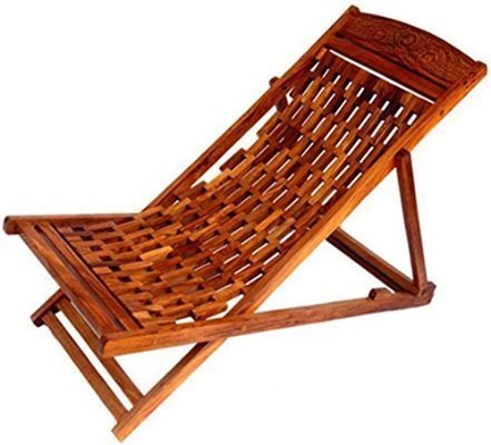 Garden Folding Wooden Chair (Brown) Garden Folding Wooden Chair (Brown)