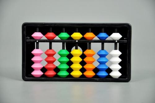 Multicolour Student Abacus 7 Rod