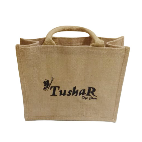 Brown Jute Promotional Bag