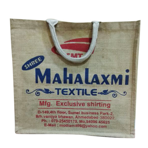 Cream Garment Jute Bag