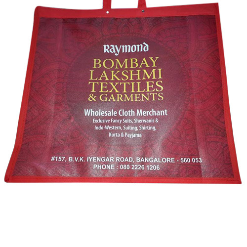 Red Non Woven Promotional Bag