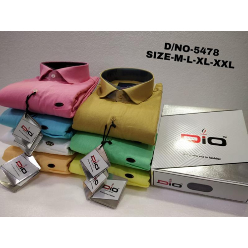 Colored Cotton Shirt