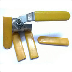 Yellow Pvc Dip Moulding Valve Sleeves