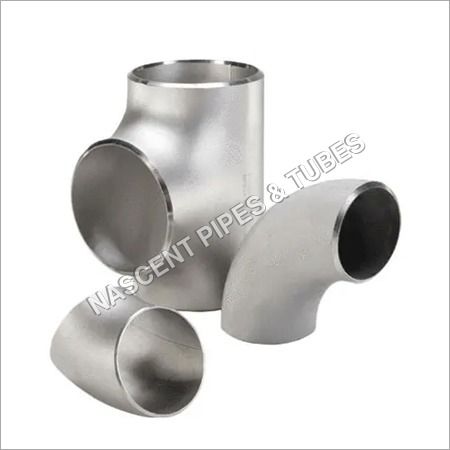 Silver Stainless Steel Buttweld Fitting