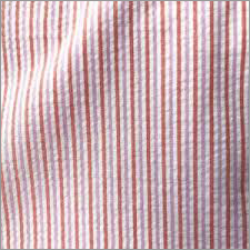 Plain Multi Stripes Cotton Flex Woven Fabric