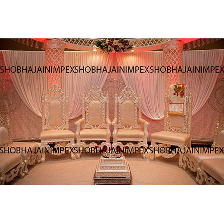 Traditional Wedding Mandap Chair Set