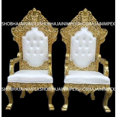 Bride Groom Wedding Mandap Chairs