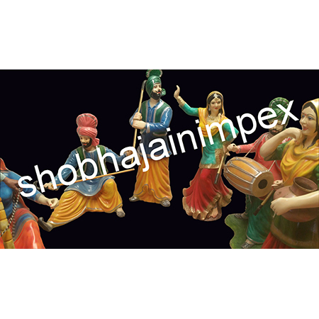 Dancing Fiber Statues By SHOBHA JAIN IMPEX
