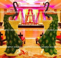 Peacock Statue for Wedding Decoration