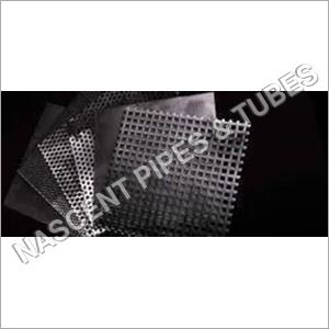 Silver Stainless Steel Perforated Sheets