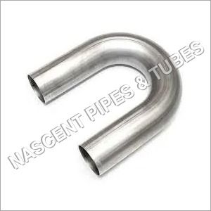 Silver Stainless Steel Return Bend Fitting 316