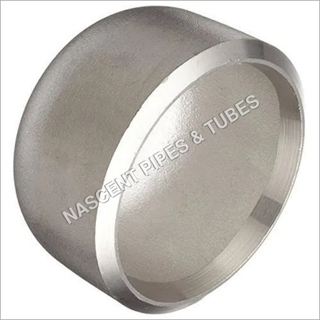 Silver Stainless Steel Cap Fitting Astm A403