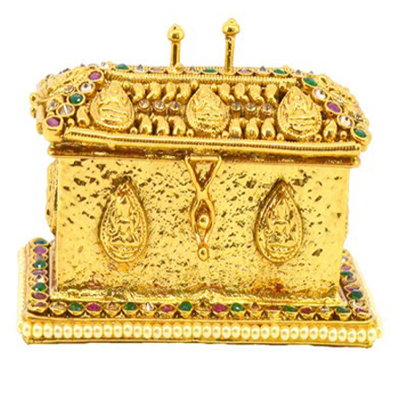 Hi Gold LCT Ruby Onex Austrian Diamond With Pearl Reverse AD Sindoor Dabbi