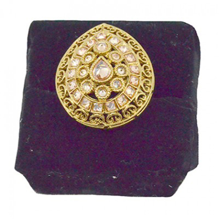 Reverse AD Antique LCT Finger Ring