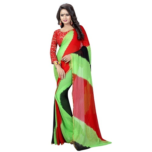 Chiffon Printed Saree