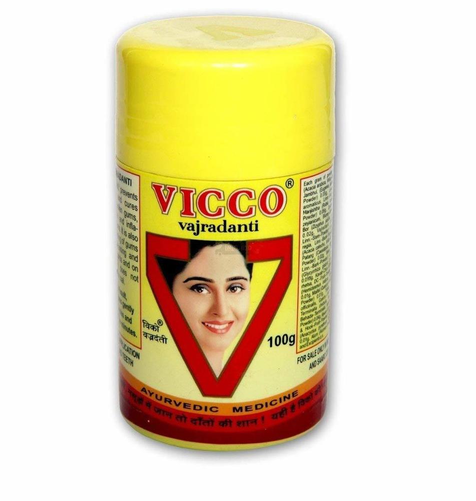 Vicco Vajradanti Ayurvedic Toothpowder Powder - 100g