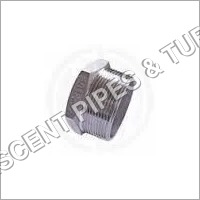 Silver Stainless Steel Socket Weld Plug Fitting 904L