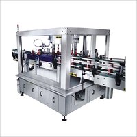 Automatic Rotary Labeling Machine - Stainless Steel Construction High-Speed Operation User-Friendly Interface Versatile Labeling Capabilities
