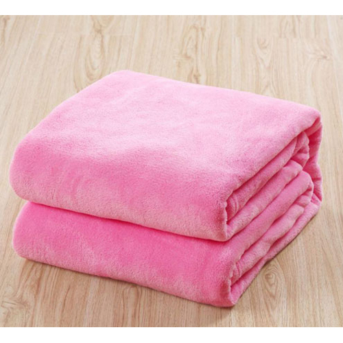 Flano Blankets - 100% Cotton, Queen Size, Pink Color - Ideal for Adults, Babies, and Children, Perfect for Bedding and Home Use