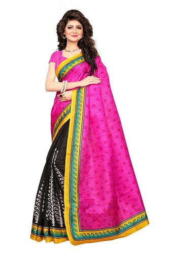 Printed Silk Saree