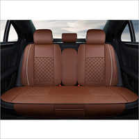 Brown Car Back Seat Cover