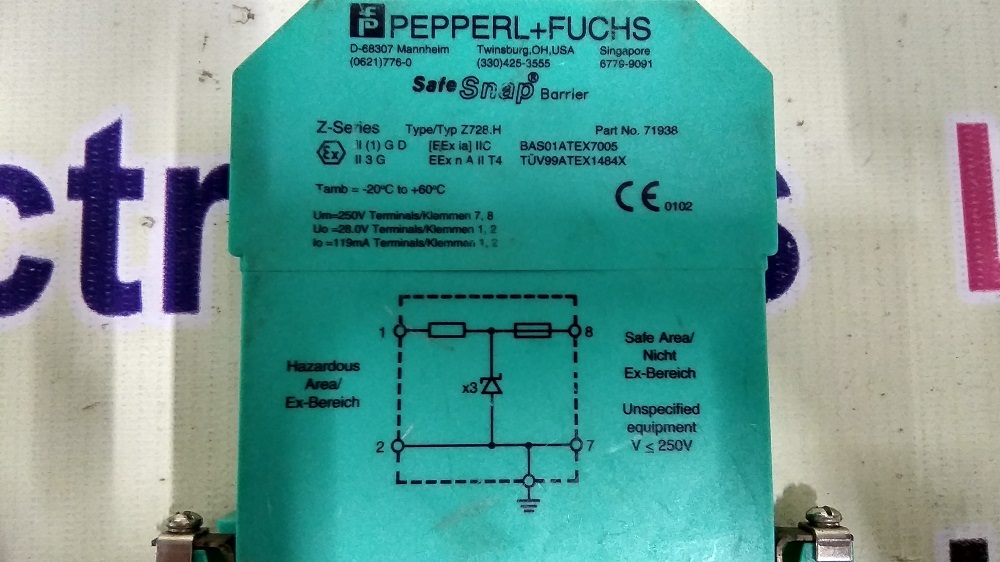 PEPPEL  FUCHS BARRIER