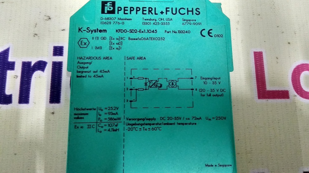 PEPPEL  FUCHS BARRIER