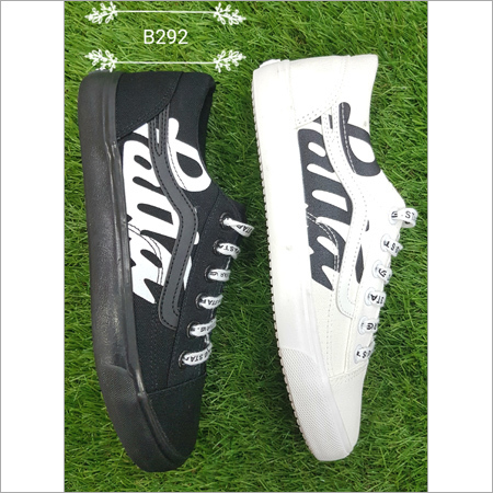 Gents Canvas Shoes - Breathable Leather, Size 39-44 | Cozy Grip, Hard Sole, Slip Resistant, Anti-Fatigue, Easy to Clean Design