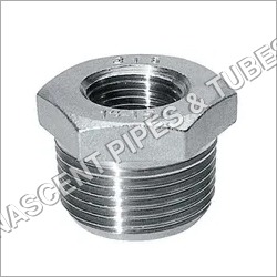 Silver Stainless Steel Weld Coup Bushing Astm A182