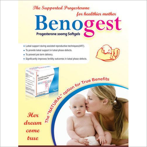 Benogest Softgel - Grade: Pharmaceutical