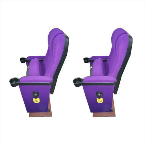 Purple Multiplex Theater Chair