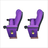 Purple Multiplex Theater Chair