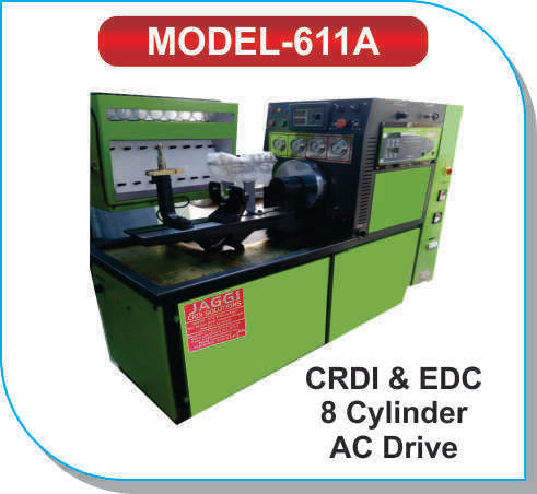 8 Cylinder CRDI & EDC AC Drive Test Bench