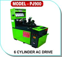 6 Cylinder Crdi & Edc Ac Drive Test Bench - 5 Hp & 7.5 Hp Motor, 220-240 & 340-440 Power Supply | Multipurpose Injector & Pump Testing, Robust Design