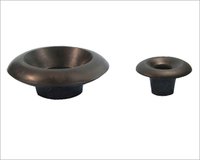 Rubber Cone For Filtration Flask - Rubber, Various Sizes From 250ml To 10000ml, Black Color, Laboratory Use, 10-50 Grams Weight