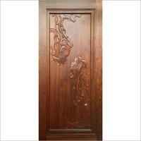 Sagwan wood CNC doors