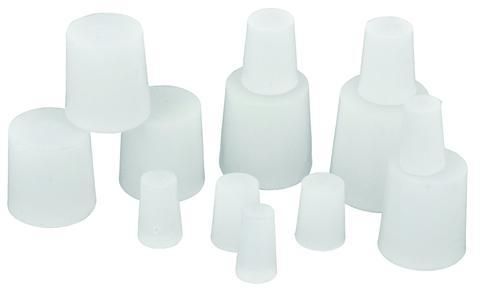 White Silicon Rubber 0Stoppers