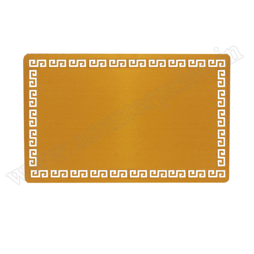 Metal Visiting Card Golden