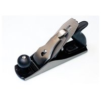Jack Plane - Cast Iron & High Carbon Steel, 2-1/4" Blade Length, Wood Handle, Corrugated Sole, 14-1/2" Overall Length, 2.5 lbs Weight