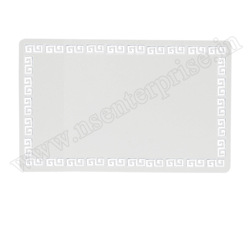 Metal Visiting Card White