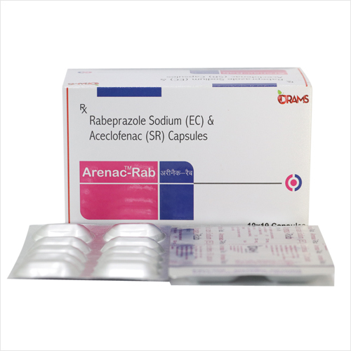 Rebeprazole Sodium (EC) & Aceclofenac (SR) Capsules