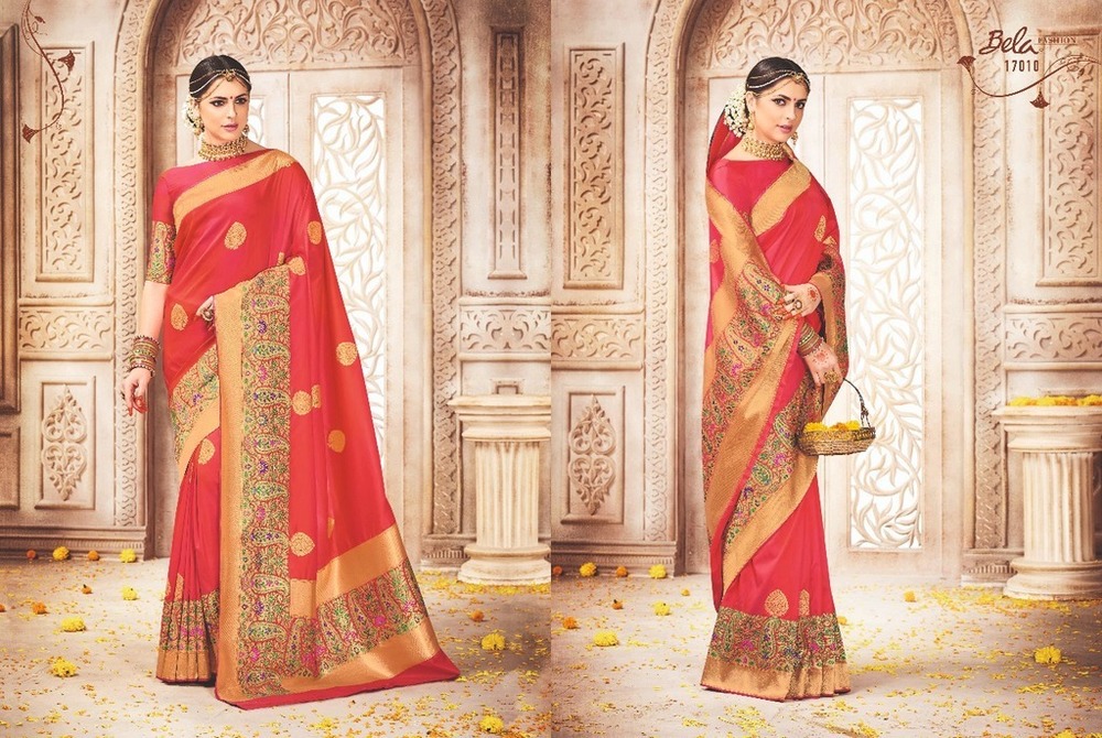 Jacquard Silk Saree