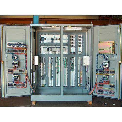 Plastic Single Phase Electrical Control Panel Cover Material: Metal Base