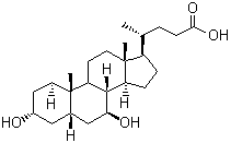 Ursodeoxycholic Acid - C24H40O4, 392.56 g/mol , 99% Purity, White Powder Appearance, Water Soluble, Store in Cool, Dry Place