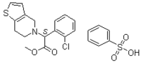 Clopidogrel benzenesulfonate