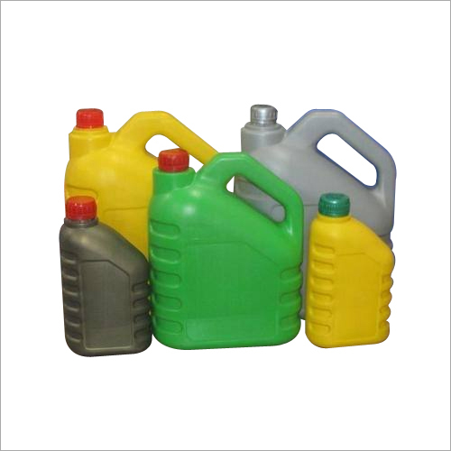 Fresh engine oil bottles