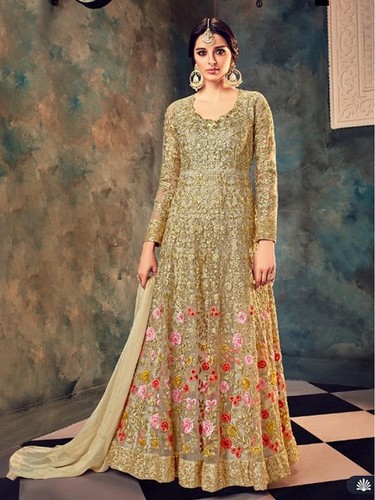 Gold Salwar Kameez