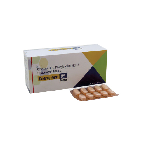 Cetirizine Tablets - 10mg Dosage | Allergy Relief, Nasal Congestion, Fever & Pain Management
