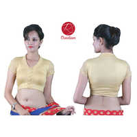 Golden Ladies High Neck Blouse